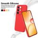 Силиконовый (TPU) чехол Deexe Silicone Case для Realme C85 Pro - Red (403903R). Фото 5 из 8