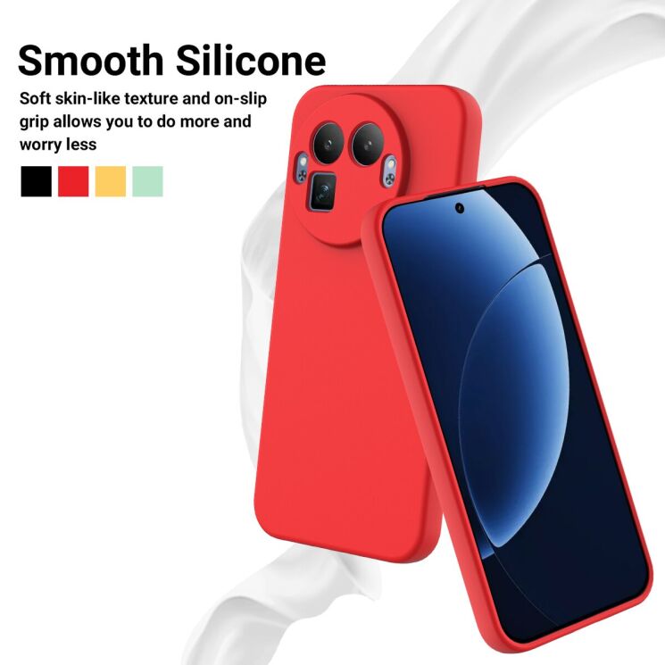 Силиконовый (TPU) чехол Deexe Silicone Case для Realme GT 8 Pro - Black: фото 4 из 9