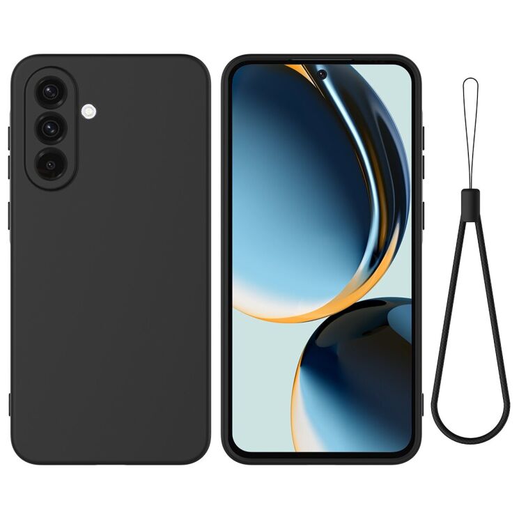 Силиконовый (TPU) чехол Deexe Silicone Case для Samsung Galaxy A27 (A276) - Black: фото 1 из 8