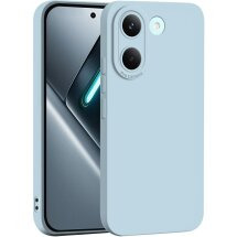 Силиконовый (TPU) чехол Deexe Silicone Case для Xiaomi Poco X8 Pro - Baby Blue: фото 1 из 5