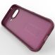 Силіконовий (TPU) чохол Deexe Terra Case для Google Pixel 10a - Wine Red (407320WR). Фото 4 з 6