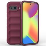 Силіконовий (TPU) чохол Deexe Terra Case для Google Pixel 10a - Wine Red: фото 1 з 6