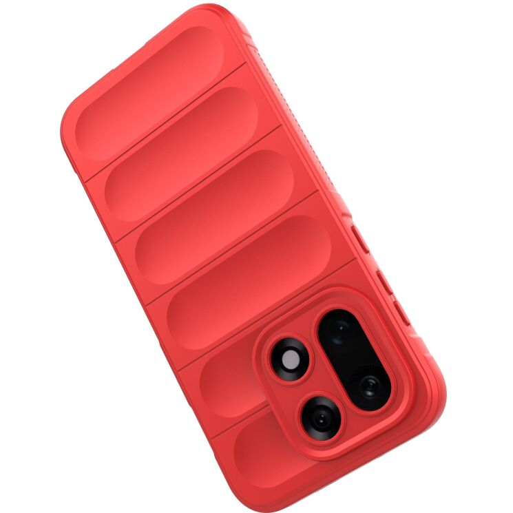 Силиконовый (TPU) чехол Deexe Terra Case для OnePlus 15 - Red: фото 2 из 6