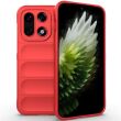 Силиконовый (TPU) чехол Deexe Terra Case для OnePlus 15 - Red (391312R)