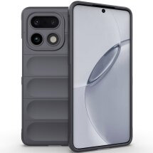 Силіконовий (TPU) чохол Deexe Terra Case для Realme 16 Pro Plus - Dark Grey: фото 1 з 5