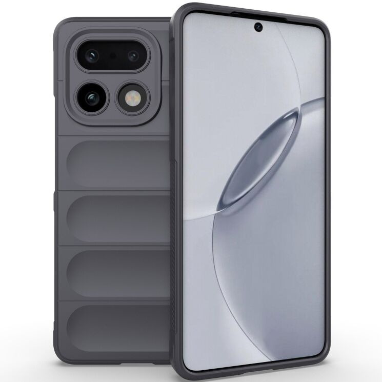 Силіконовий (TPU) чохол Deexe Terra Case для Realme 16 Pro Plus - Dark Grey (428514DH) Силіконовий (TPU) чохол Deexe Terra Case для Realme 16 Pro Plus - Dark Grey: фото 1 з 5
