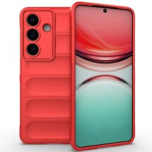 Силиконовый (TPU) чехол Deexe Terra Case для Samsung Galaxy S26 - Red: фото 1 из 5