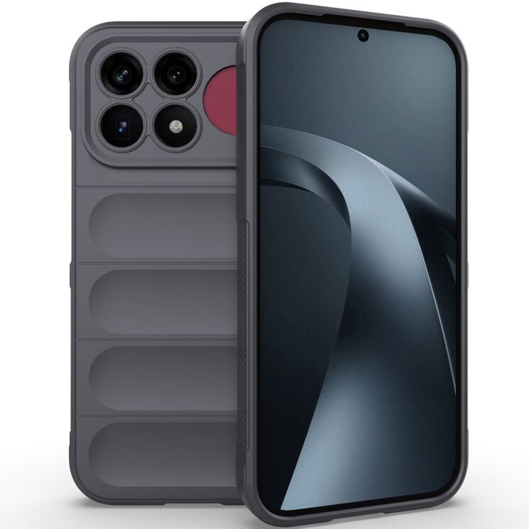 Силіконовий (TPU) чохол Deexe Terra Case для Xiaomi Poco F9 Pro - Dark Grey (430706DH) Силіконовий (TPU) чохол Deexe Terra Case для Xiaomi Poco F9 Pro - Dark Grey: фото 1 з 7