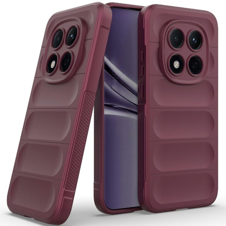 Силіконовий (TPU) чохол Deexe Terra Case для Xiaomi Redmi Note 15 Pro 5G - Wine Red (405009WR) Силіконовий (TPU) чохол Deexe Terra Case для Xiaomi Redmi Note 15 Pro 5G - Wine Red: фото 2 з 6