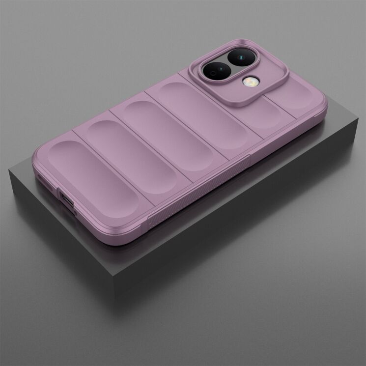 Силиконовый (TPU) чехол Deexe Terra Case для Xiaomi Redmi Note 17 Pro - Light Purple: фото 2 из 4