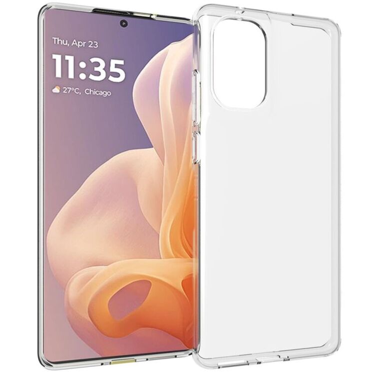 Силиконовый (TPU) чехол Deexe UltraThin для Motorola Moto G85 - Transparent: фото 1 из 4