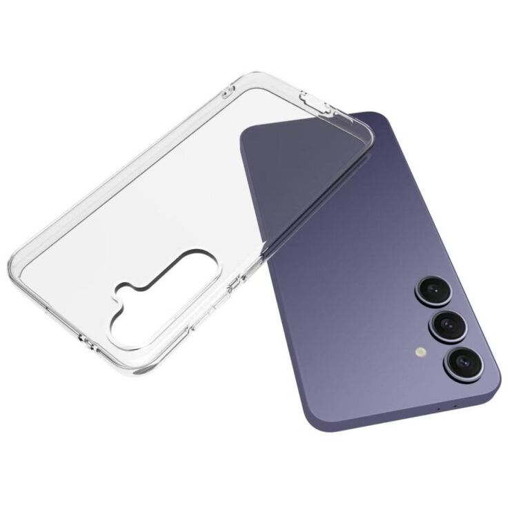 Силиконовый (TPU) чехол Deexe UltraThin для Samsung Galaxy S24 FE (S721) - Transparent: фото 5 из 5