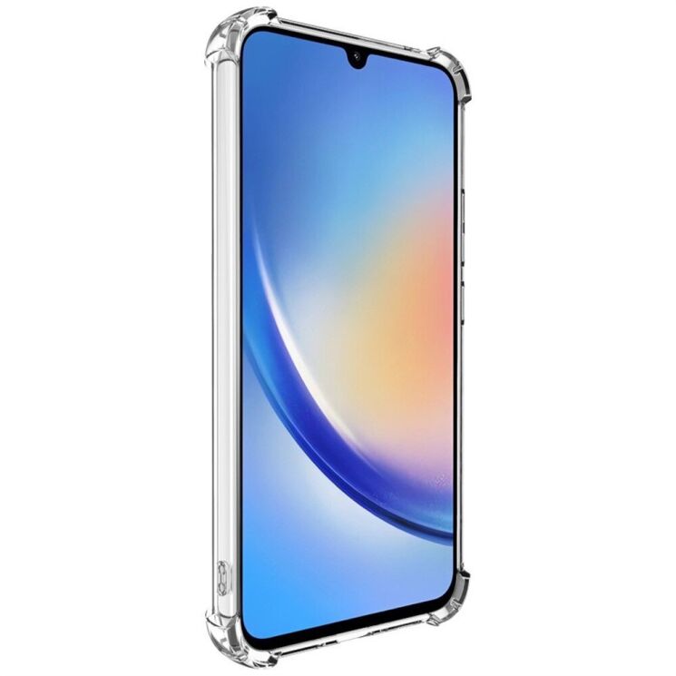 Силиконовый (TPU) чехол IMAK UX-4 Series для Samsung Galaxy A34 (A346) - Transparent: фото 2 из 10
