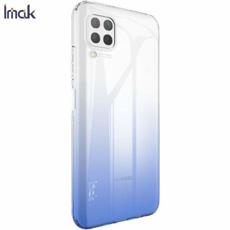 Силиконовый (TPU) чехол IMAK UX-6 Series для Huawei P40 Lite - Blue: фото 5 из 14