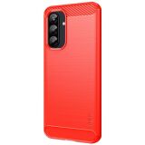 Силіконовий (TPU) чохол MOFI Carbon Fiber для Samsung Galaxy A26 (A266) - Red (371604R)