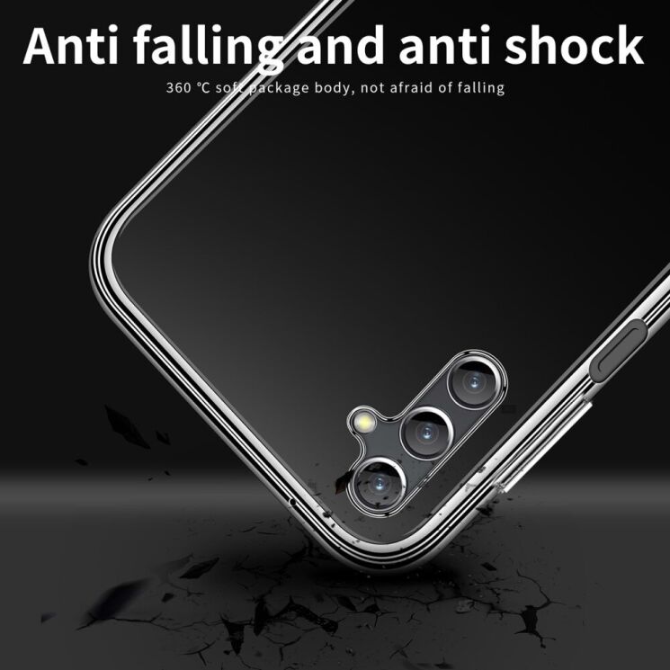 Силиконовый (TPU) чехол MOFI Thin Guard для Samsung Galaxy A16 (A165) - Transparent: фото 10 из 11