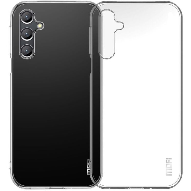 Силиконовый (TPU) чехол MOFI Thin Guard для Samsung Galaxy A16 (A165) - Transparent: фото 1 из 11