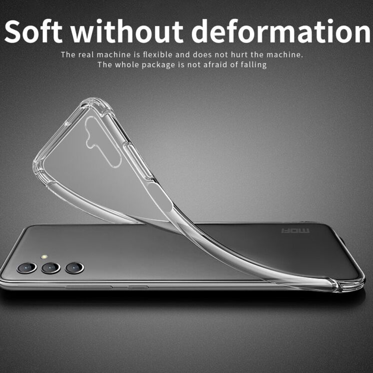 Силиконовый (TPU) чехол MOFI Thin Guard для Samsung Galaxy A16 (A165) - Transparent: фото 4 из 11