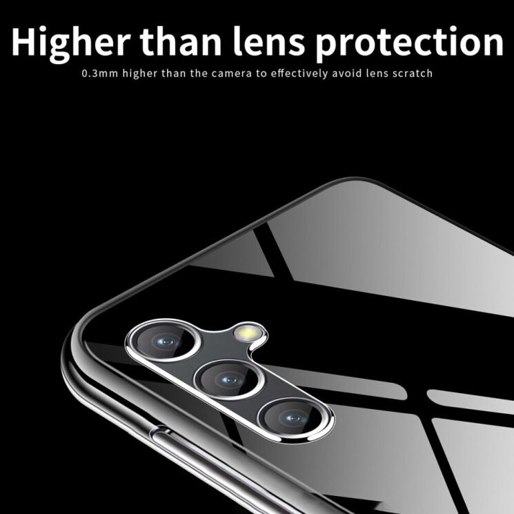 Силиконовый (TPU) чехол MOFI Thin Guard для Samsung Galaxy A16 (A165) - Transparent: фото 6 из 11
