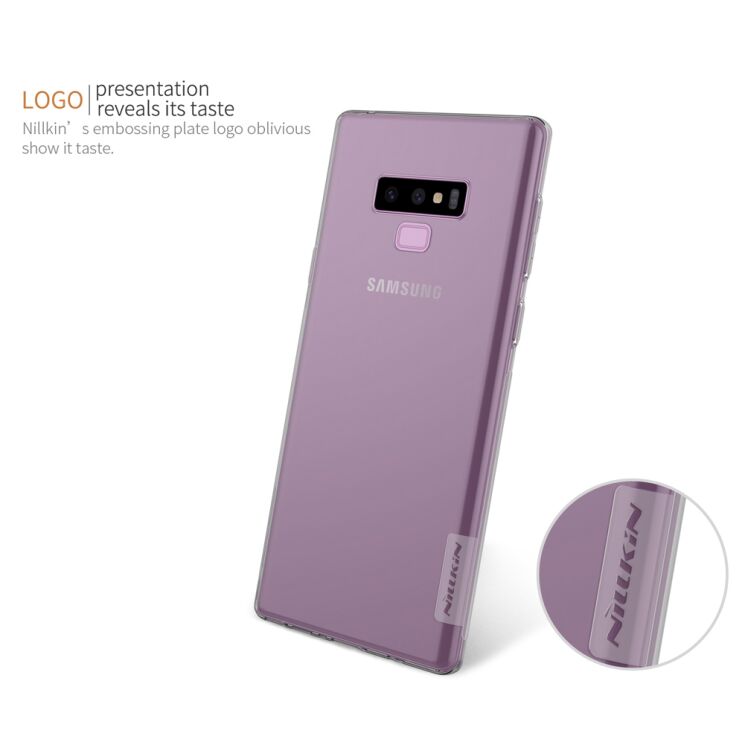 Силиконовый (TPU) чехол NILLKIN Nature для Samsung Galaxy Note 9 (N960) - White: фото 13 из 14