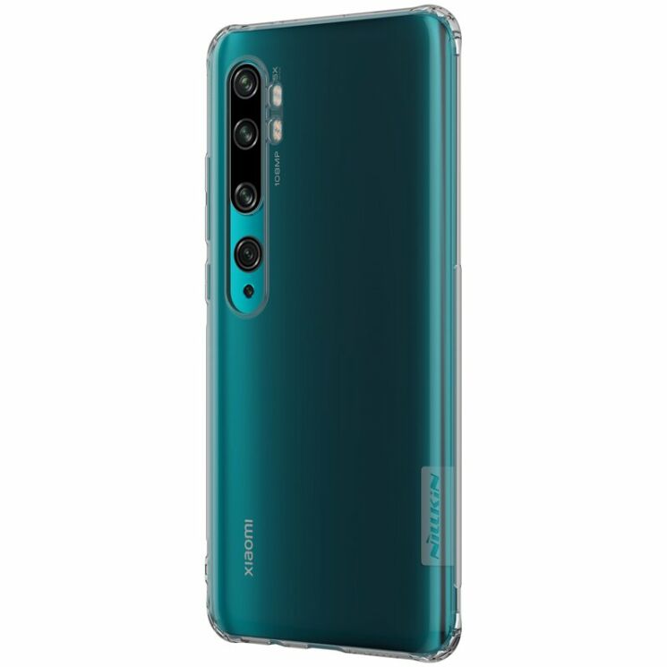 Силіконовий (TPU) чохол NILLKIN Nature для Xiaomi Mi Note 10 Pro / Mi Note 10 - Grey: фото 3 з 18