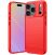 Силиконовый (TPU) чехол UniCase Carbon для iPhone 18 Pro Max - Red: фото 1 из 9