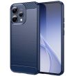 Силиконовый (TPU) чехол UniCase Carbon для OPPO Reno 15 - Blue (405715L)