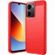 Силіконовий (TPU) чохол UniCase Carbon для Xiaomi Redmi A7 Pro - Red (409739R)