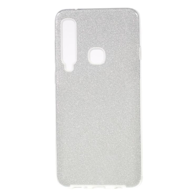 Силиконовый (TPU) чехол UniCase Glitter Cover для Samsung Galaxy A9 2018 (A920) - Silver: фото 1 из 4
