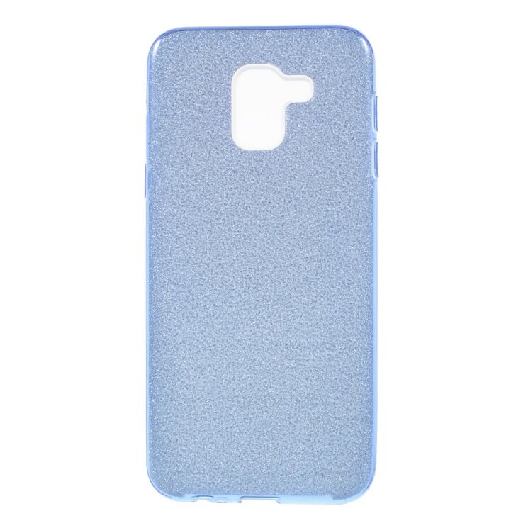 Силиконовый (TPU) чехол UniCase Glitter Cover для Samsung Galaxy J6 2018 (J600) - Blue: фото 1 из 4