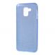 Силиконовый (TPU) чехол UniCase Glitter Cover для Samsung Galaxy J6 2018 (J600) - Blue (178330V). Фото 2 из 4