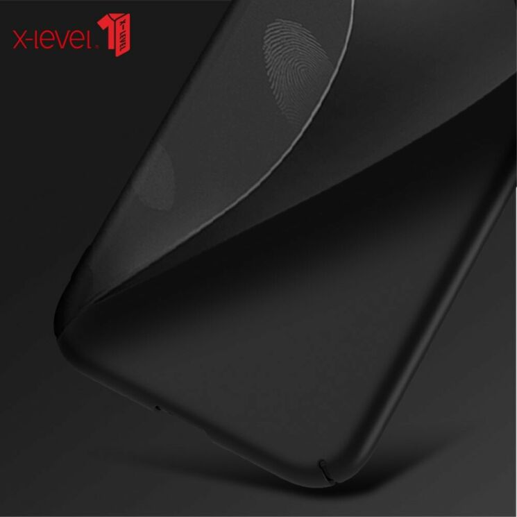 Силіконовий (TPU) чохол X-LEVEL Matte для Xiaomi Mi 9 Lite / Mi CC9 - Black: фото 10 з 11
