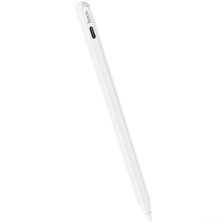 Стилус Hoco GM112 Anti-lost Active Capacitive Pen - White: фото 1 из 9