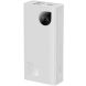 Зовнішній акумулятор Baseus Digital Display 30W (10000mAh) PPAD040 - White (995412W). Фото 2 з 11