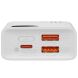Зовнішній акумулятор Baseus Digital Display 30W (10000mAh) PPAD040 - White (995412W). Фото 4 з 11