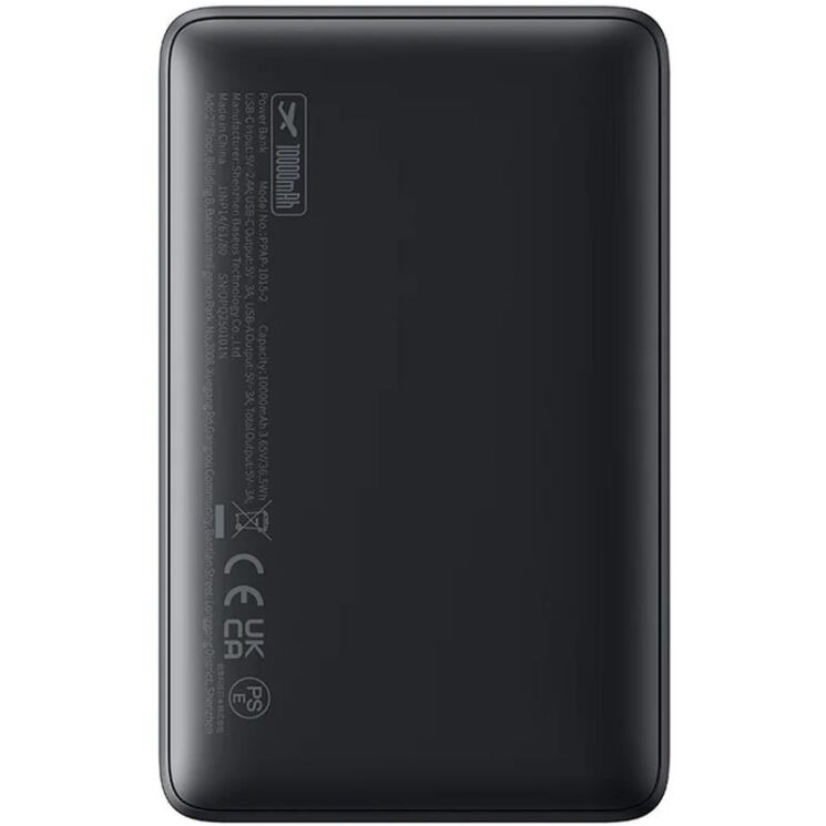 Внешний аккумулятор Baseus EnerFill FP11 15W (10000mAh) P1008210C123-00 - Black: фото 6 из 20