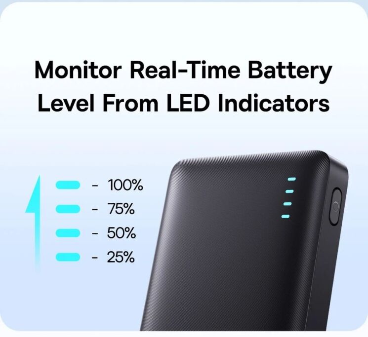 Внешний аккумулятор Baseus EnerFill FP21 22.5W (10000mAh) P1008210D123-00 - Black: фото 12 из 18