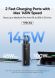 Внешний аккумулятор Baseus EnerGeek GP12 145W (20800mAh) + кабель Type-C to Type-C P10082109813-00 - Grey (995575H). Фото 7 из 18