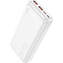 Зовнішній акумулятор Hoco J101A 22.5W (20000mAh) - White: фото 1 з 5