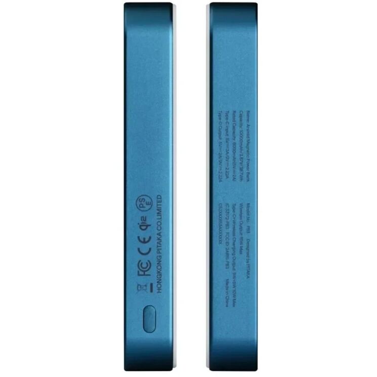 Внешний аккумулятор Pitaka Aramid Fiber Magnetic Qi2 20W (10000mAh) PBQ2503 - Moonrise: фото 4 из 8