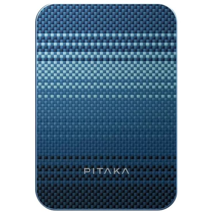 Внешний аккумулятор Pitaka Aramid Fiber Magnetic Qi2 20W (10000mAh) PBQ2503 - Moonrise: фото 3 из 8