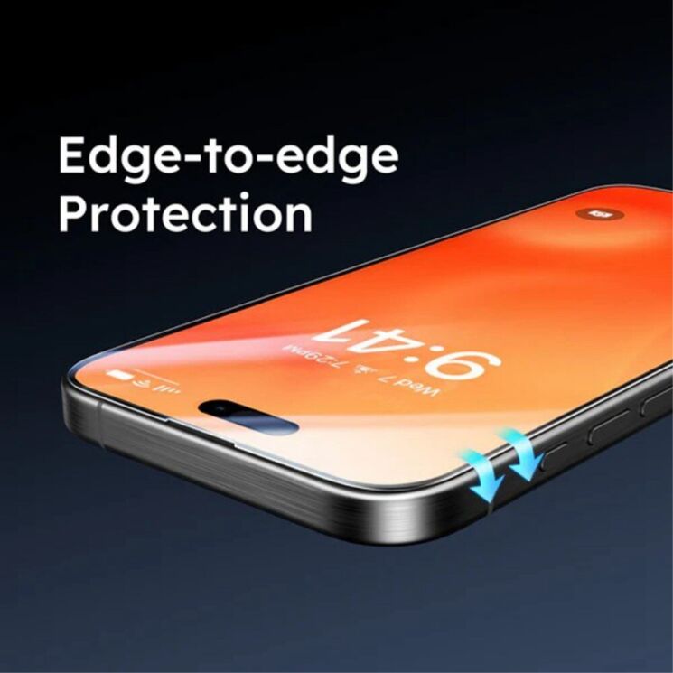 Захисне скло TORRAS Install Master для Apple iPhone 16 Pro Max - Black: фото 7 з 7
