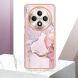 Захисний чохол Deexe Marble Case для OPPO Reno 12 F/FS - Purple (360131V). Фото 5 из 6