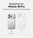 Защитный чехол Ringke Fusion для iPhone 18 Pro (8800380462519) - Clear (423767C). Фото 6 из 19