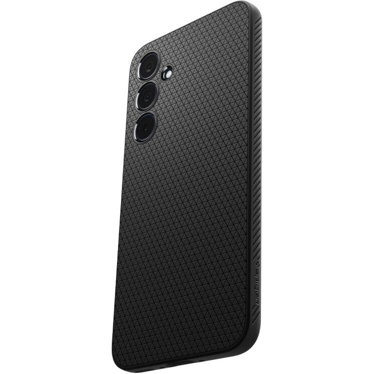 Захисний чохол Spigen (SGP) Liquid Air для Samsung Galaxy A35 (A356) - Matte Black: фото 3 з 18