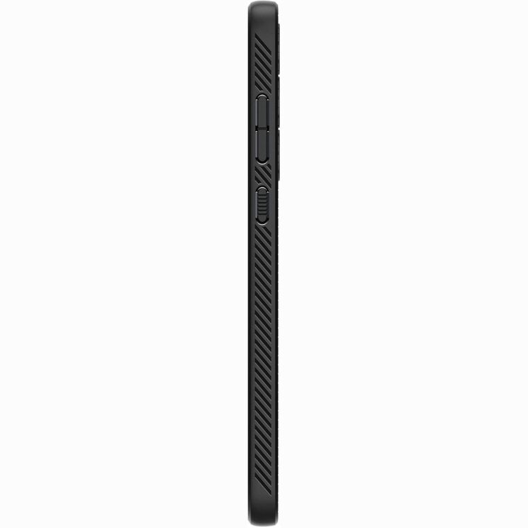 Захисний чохол Spigen (SGP) Liquid Air для Samsung Galaxy A35 (A356) - Matte Black: фото 11 з 18