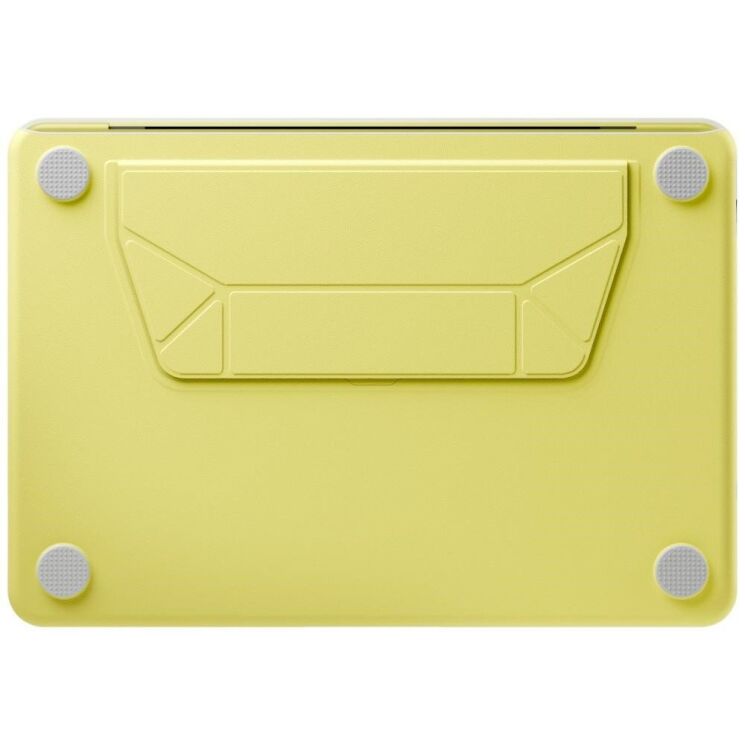Защитная накладка UNIQ Lyden Versa Leatherette Case для MacBook Neo (2026) UNIQ-MBNEO-LYDVERYELLIM - Yellow: фото 7 из 8
