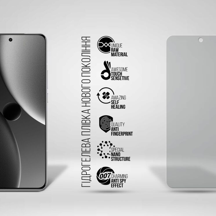Захисна плівка на екран ArmorStandart Anti-spy для Xiaomi 15 Ultra: фото 2 з 6