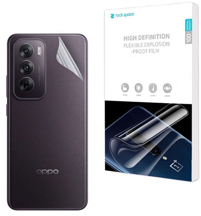 Захисна плівка на задню панель RockSpace SuperClear для OPPO Reno 13 F/FS 5G: фото 1 з 9