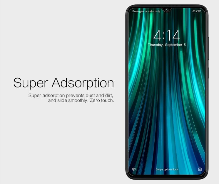 Защитная пленка NILLKIN Crystal для Xiaomi Redmi Note 8 Pro: фото 8 из 12